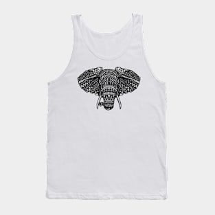 Spiritual elephant meditation Tank Top